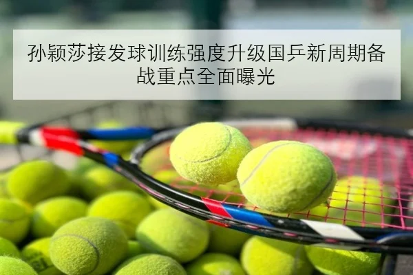 孙颖莎接发球训练强度升级国乒新周期备战重点全面曝光
